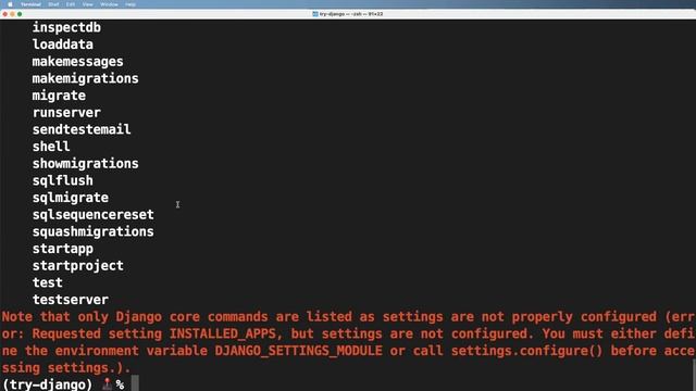 6 - Setup a Django Project- Python & Django 3.2 Tutorial Series смотреть онлайн