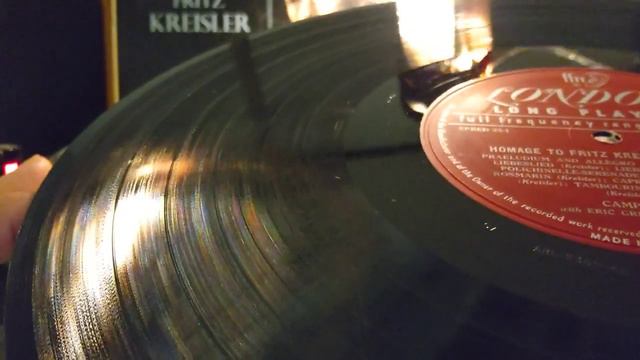 Pancakeフラット盤 London Records – LL 1171 アルフレード・カンポリ Homage To Fritz Kreisler 重量盤 смотреть онлайн