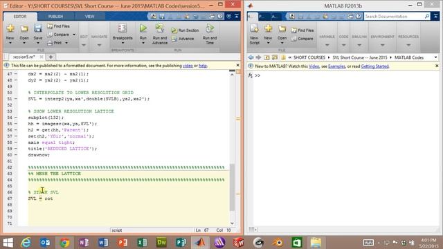 Session 5 (SVL) -- MATLAB to CAD for 2D Objects смотреть онлайн