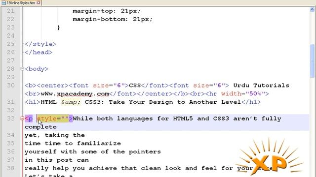 inline styles in css - html attribute style tutorial ( inline styling vs css ) смотреть онлайн