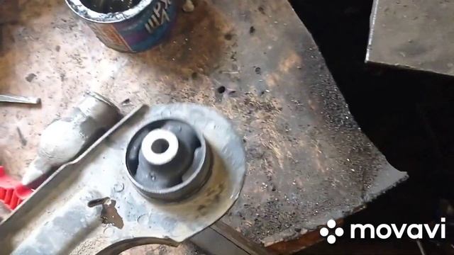 Chevrolet Lacetti замена сайлентблоков,трудности при ремонте. смотреть онлайн