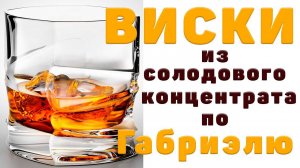 Рецепт приготовления ВИСКИ из "Солодового концентрата виски" по методу Габриэля! LUXSTAHL 8M.