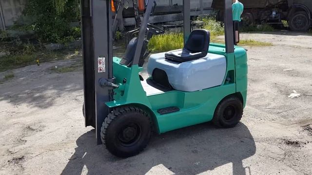 Погрузчик вилочный Mitsubishi смотреть онлайн