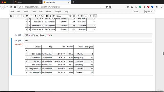 82 Set Index Column | Data Analysis with Pandas смотреть онлайн