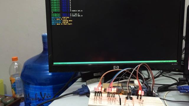 Nodejs Điều khiển GPIO của Orange pi (mô phỏng điều khiển động cơ bước) смотреть онлайн