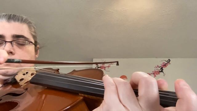 F Sharp Melodic Minor Scale And Arpeggio, 1 Octave, A Year Of Folk Tunes For Viola