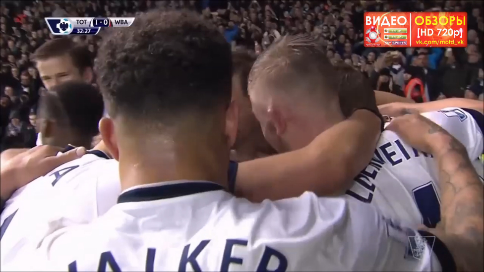 Премьер-Лига / 35-й тур / Тоттенхэм - Вест Бромвич [HD 720p]