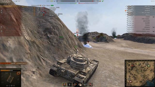 FV215b Изи Колобосик.Бой на 100к. и куча медалей. Эль-Халлуф – Стандартный бой. смотреть онлайн