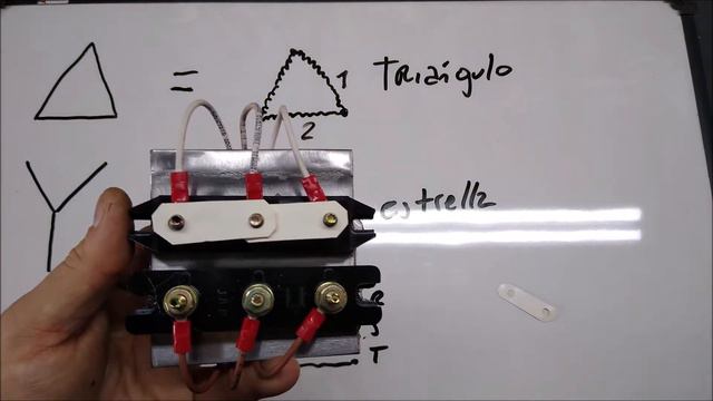 COMO CONECTAR UN MOTOR TRIFASICO, estrella / triangulo--380/220--380/660 смотреть онлайн