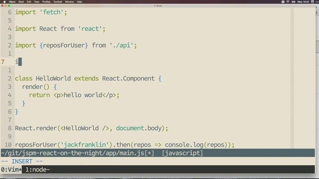 React London Meetup April 2015, Jack Franklin, ES6 Modules & React with SystemJS смотреть онлайн