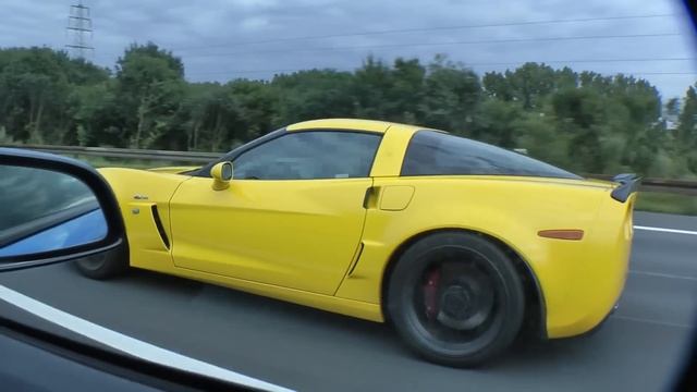 Opel Astra H OPC vs. Corvette Z06 смотреть онлайн
