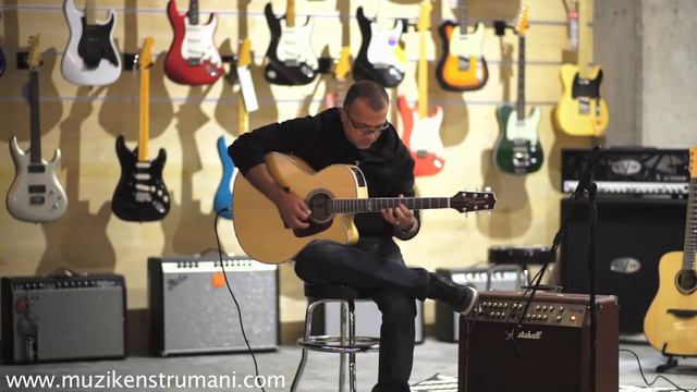 Takamine GJ72CEN Elektro Akustik Gitar смотреть онлайн