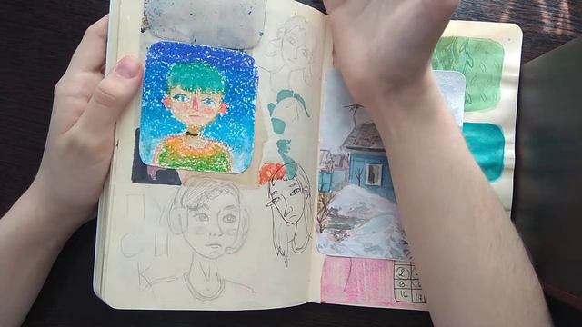 Тонкий мышиный скетчбук (салли фейс, академизм, артблок) смотреть онлайн