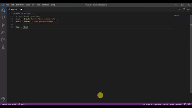 How To Add two Number In python Programming language смотреть онлайн