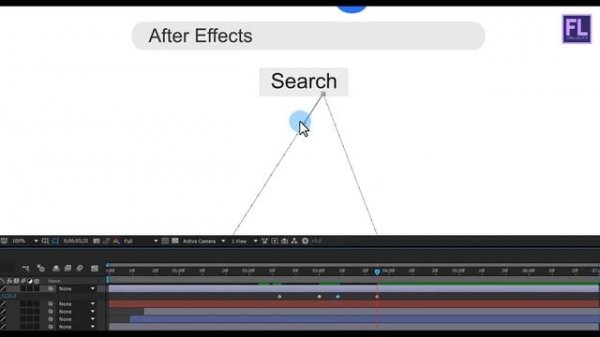 Google Search Logo Animation in After Effects | After Effects Tutorial - Logo Animation - No plugin