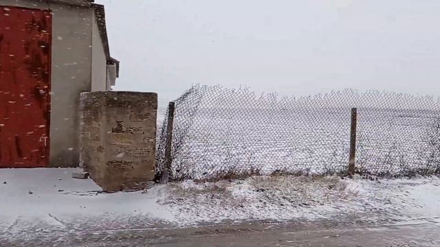 К нам пришла зима.