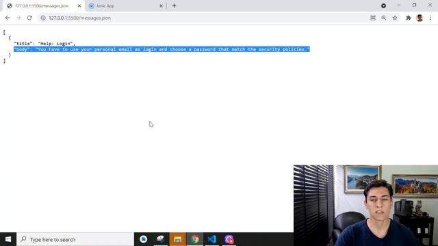 Using angular HTTPClient in your IONIC project смотреть онлайн