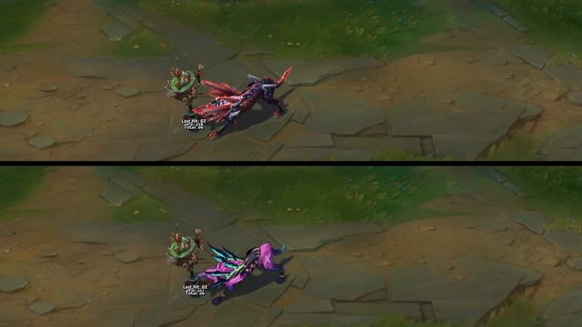 PROJECT Naafiri Vs Soul Fighter Naafiri Skins Comparison (League Of Legends)