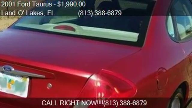 2001 Ford Taurus SES 4dr Sedan for sale in Land O' Lakes, FL смотреть онлайн