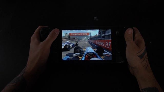 F1 2020 STEAM DECK GAMEPLAY
