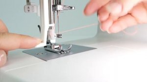 Использование автоматического нитевдевателя швейной машины NECCHI