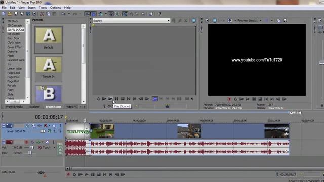 Sony Vegas Pro Basics and Recommended Rendering Settings смотреть онлайн
