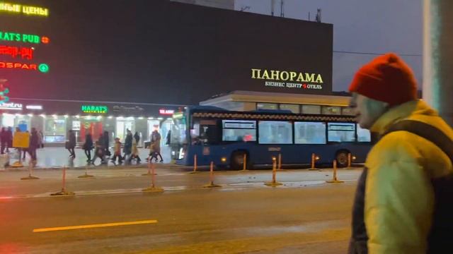 [4K] MOSCOW NIGHT TOUR , walking in Russia's capital, Avtozavodskaya || stroll in 4k смотреть онлайн