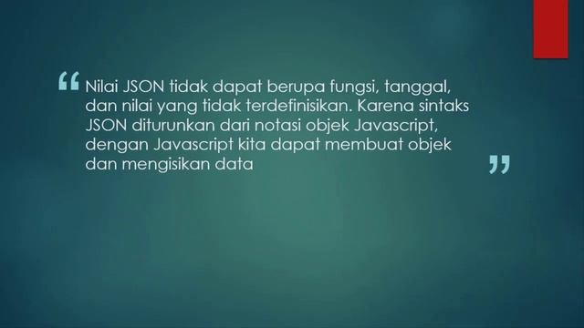 JSON (Javascript Object Notation) смотреть онлайн