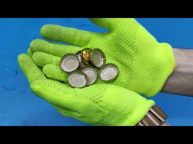 НЕ ВЫБРАСЫВАЙТЕ железные крышки от напитков! Шикарная идея своими руками смотреть онлайн