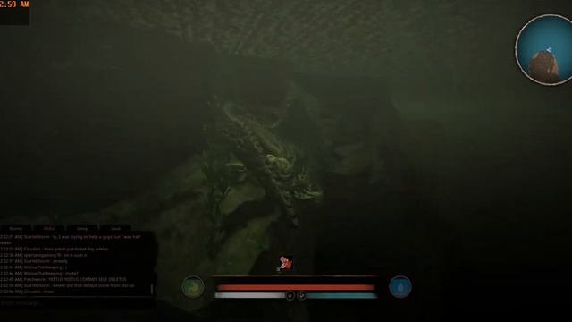 Path of Titans | Underwater Cave Ambush(Patchwork, Cloudds, REDD22, ScarlettStorm)