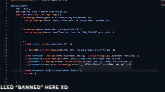 How To Make A Discord Bot - Ban & Kick Command Discord.js 2021 смотреть онлайн