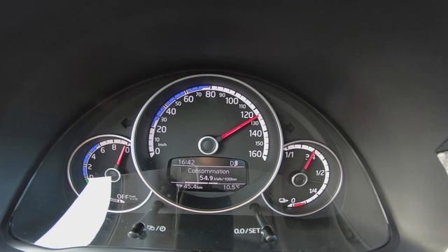 Volkswagen e-Up ! 2.0 acceleration 0-130 km/h смотреть онлайн