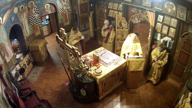 2020.07.18. St. Sergius of Radonezh. Liturgy. Преп. Сергий Радонежский. Литургия смотреть онлайн
