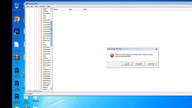 There is no disk in the drive Please insert a disk into drive Device Harddisk DR2_ Fix: No disk: смотреть онлайн