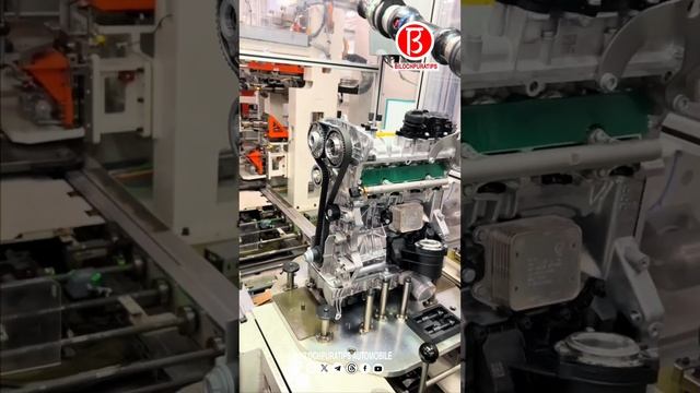 Audi Engine assemblywhole process Episode 109 смотреть онлайн