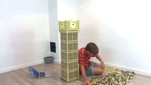 Биг Бен с 6000 кубиков Лего смотреть онлайн