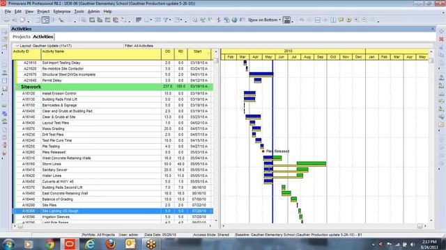 Primavera P6: Baselines Explained смотреть онлайн
