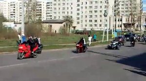 Открытие мотосезона в Костроме. Сбор.