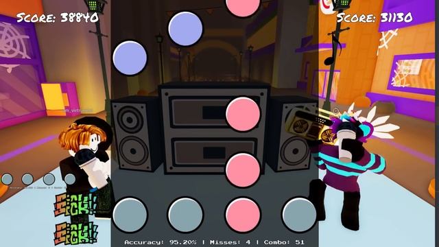 Fighting People With Crazy Hard Songs In Roblox Funky Friday смотреть онлайн