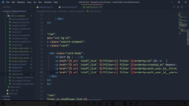 Python Django Ecommerce Tutorial Part 15 | Amazon Clone | Staff Management | Create | Update | View смотреть онлайн