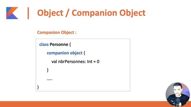 #33 Object & Companion Object | Programmation Orientée Objets #Kotlin | Formation Kotlin 2022 FR смотреть онлайн