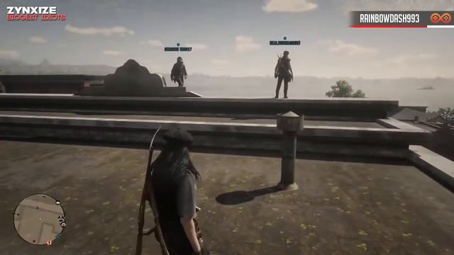 When the BIGGEST IDIOTS Play Red Dead Redemption 2 смотреть онлайн