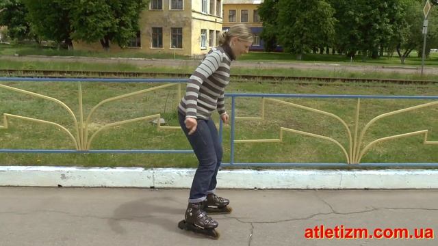 Учимся кататься на роликах. Как выбрать ролики смотреть онлайн