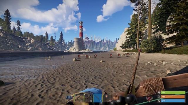 RUST Update - Bogenupdate und Lichteffekte im Banditenlager und Höhlen смотреть онлайн