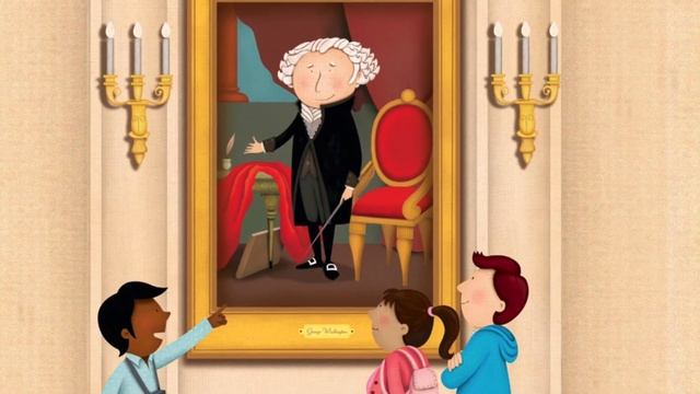 My Little Golden Book about the White House I Read Aloud I Books for kids about America смотреть онлайн