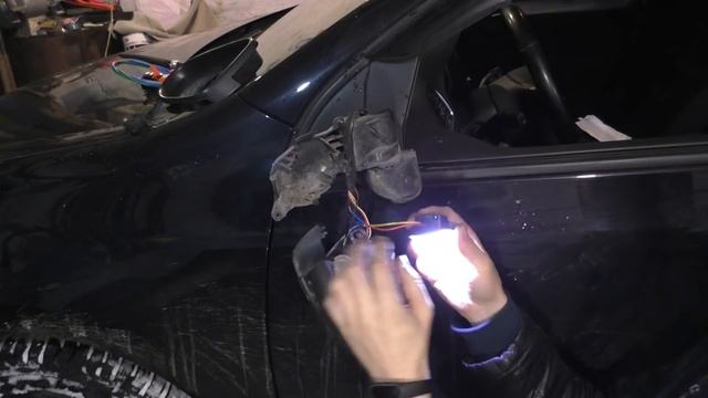 Замена ламп подсветки зеркал vw, перепайка патронов смотреть онлайн