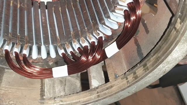 Перемотка электродвигателя. Лифтовой двухскоростной смотреть онлайн