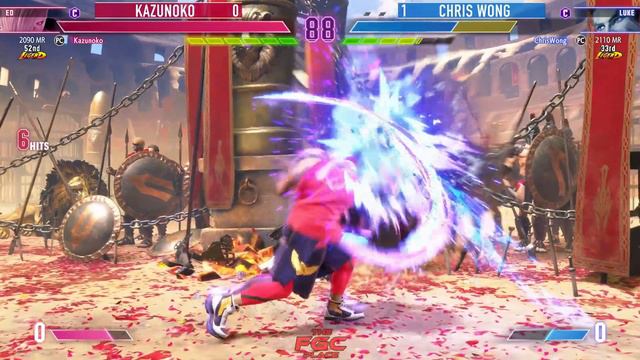 SF6 🔥 Kazunoko (Ed) vs Chris Wong (Luke) 🔥 Street Fighter 6 смотреть онлайн