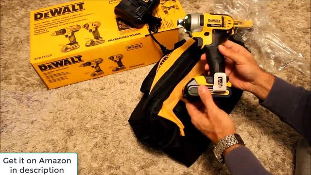 DEWALT DCK240C2 20v Review | 20v Lithium Drill/Driver смотреть онлайн