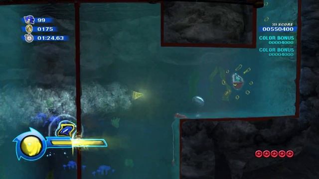 Sonic Colors (Wii) [Dolphin 60 FPS]: Aquarium Park - Act 4 - S-Rank смотреть онлайн